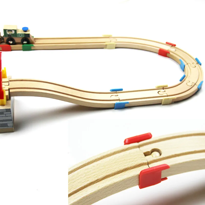 EDWONE Plastic Holder Tight The Wooden Track -Thomas Wooden Train Track Railway Accessories DIY Track Slot Gift for Kids
EDWONE Plastic Holder Tight The Wooden Track -Thomas Wooden Train Track Railway Accessories DIY Track Slot Gift for Kids