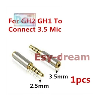 Pro Audio Adapter Head Connector 3.5-2.5 3.5mm-2.5mm 3.5 female to 2.5 male For Panasonic GH2 GH1 Fujifilm XE1 X-E1 Camera Mic
Pro Audio Adapter Head Connector 3.5-2.5 3.5mm-2.5mm 3.5 female to 2.5 male For Panasonic GH2 GH1 Fujifilm XE1 X-E1 Camera Mic