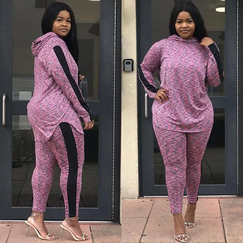 Plus Size Hooded Sports Sets Women Runnning Sets 2019 Spring Autumn Gym Fitness Sports Outdoor Running Sets Jogging Suit
Plus Size Hooded Sports Sets Women Runnning Sets 2019 Spring Autumn Gym Fitness Sports Outdoor Running Sets Jogging Suit