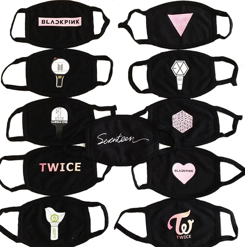 KPOP BLACKPINK Twice Got7 Exo Seventheen Mouth Mask SQUARE ONE Unisex New Antidust Face Respirator
KPOP BLACKPINK Twice Got7 Exo Seventheen Mouth Mask SQUARE ONE Unisex New Antidust Face Respirator