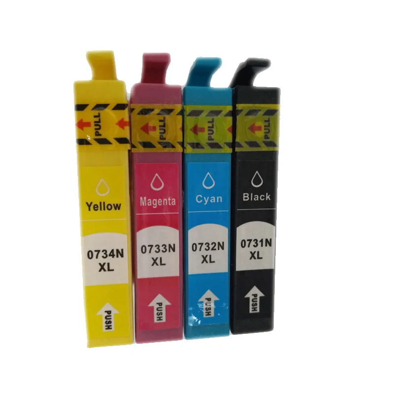 Vilaxh T0731 - T0734 T0731N Ink Cartridge for Epson Stylus CX3900 CX4900 CX5900 CX8300 CX7300 TX210 TX105 TX200 Printer
Vilaxh T0731 - T0734 T0731N Ink Cartridge for Epson Stylus CX3900 CX4900 CX5900 CX8300 CX7300 TX210 TX105 TX200 Printer