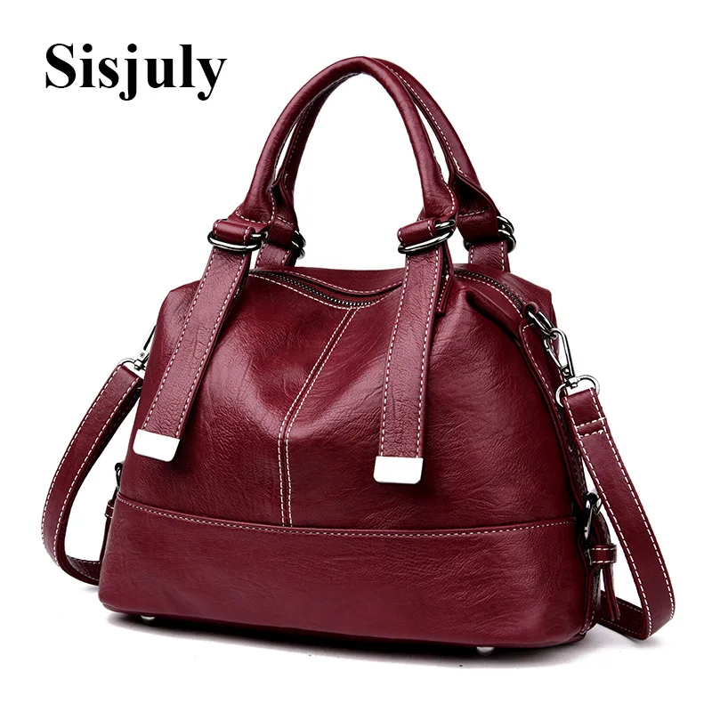 Sisjuly Women Handbag Boston Bag Women Big Shoulder Crossbody Bag Female Pillow Hand Bags Sheepskin Totes 2018 Designer Bags Sac
Sisjuly Women Handbag Boston Bag Women Big Shoulder Crossbody Bag Female Pillow Hand Bags Sheepskin Totes 2018 Designer Bags Sac