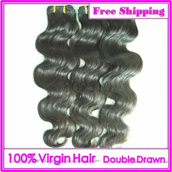 100% Real Natural Double Drawn Hair Extension Body Wave 200g/LOT Natural Black 20 -22inch Machine Weaving Hair Free Shipping
100% Real Natural Double Drawn Hair Extension Body Wave 200g/LOT Natural Black 20 -22inch Machine Weaving Hair Free Shipping