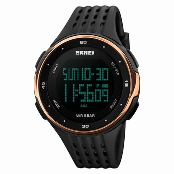 SKMEI Fashion Men Sports 50m Daily Life Waterproof Digital Watch Countdown PU ABS Case with Soft PU Strap 1 Year Guarantee 1219
SKMEI Fashion Men Sports 50m Daily Life Waterproof Digital Watch Countdown PU ABS Case with Soft PU Strap 1 Year Guarantee 1219