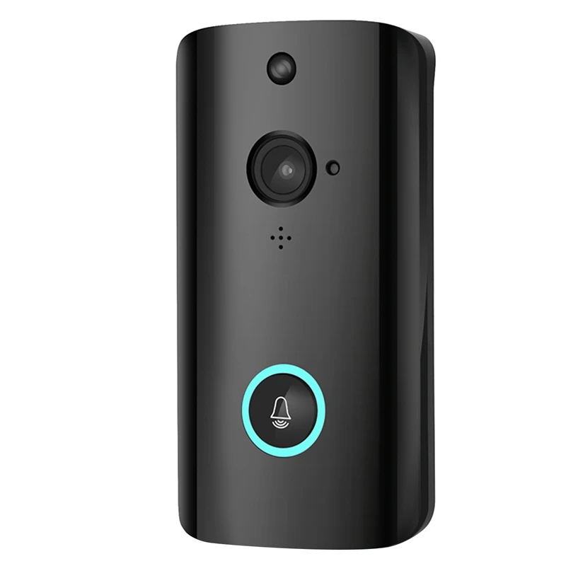 720P Wifi Smart Night-Vision Wireless Security Doorbell,Smart Visual Intercom Recording Remote Home Monitoring
720P Wifi Smart Night-Vision Wireless Security Doorbell,Smart Visual Intercom Recording Remote Home Monitoring