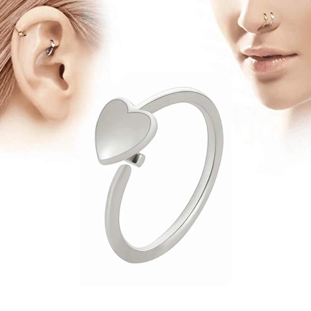 SexeMara Vintage Clip on Earrings Heart Open Ear Cuff Non Pierced Earrings Nose Ring Fashion Women Earrings punk rock earcuff
SexeMara Vintage Clip on Earrings Heart Open Ear Cuff Non Pierced Earrings Nose Ring Fashion Women Earrings punk rock earcuff