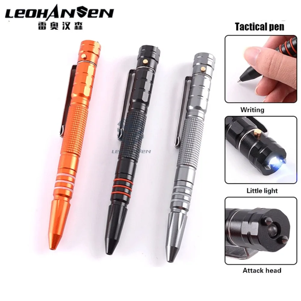 LEOHANSEN T7 4-in-1 Tactical Pen Dual Tungsten Steel Attack Head Emergency Hammer LED Lighting Personal Defense Pen
LEOHANSEN T7 4-in-1 Tactical Pen Dual Tungsten Steel Attack Head Emergency Hammer LED Lighting Personal Defense Pen