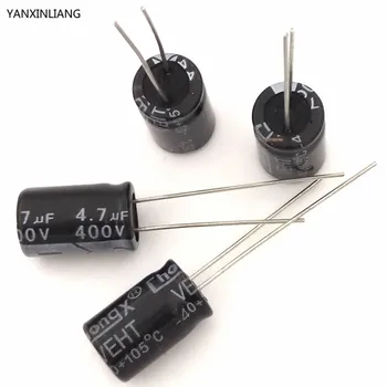 50pcs Aluminum electrolytic capacitor 4.7uF 400V 8*12 Electrolytic capacitor
50pcs Aluminum electrolytic capacitor 4.7uF 400V 8*12 Electrolytic capacitor