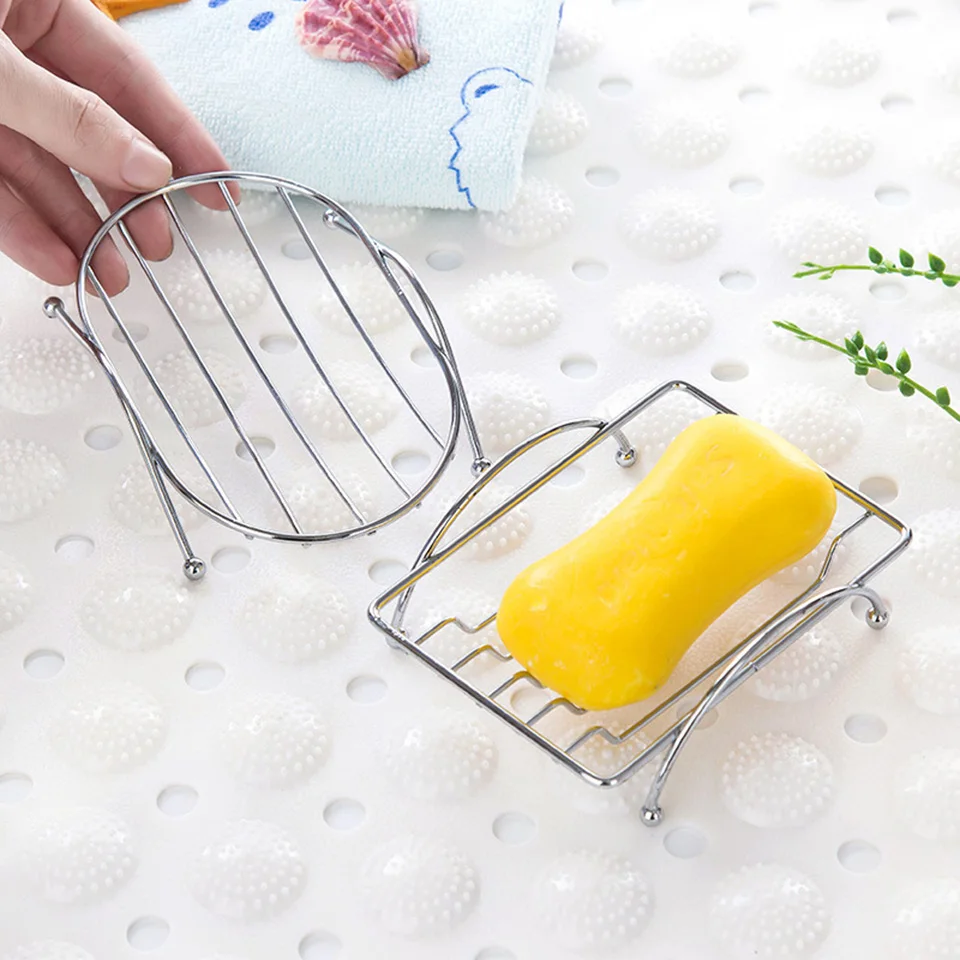 12.2/11.5CM Simple Fashion Stainless Steel Soap Box Multi-Function Bathroom Storage Rack Creative Home Supplies Square Round
12.2/11.5CM Simple Fashion Stainless Steel Soap Box Multi-Function Bathroom Storage Rack Creative Home Supplies Square Round