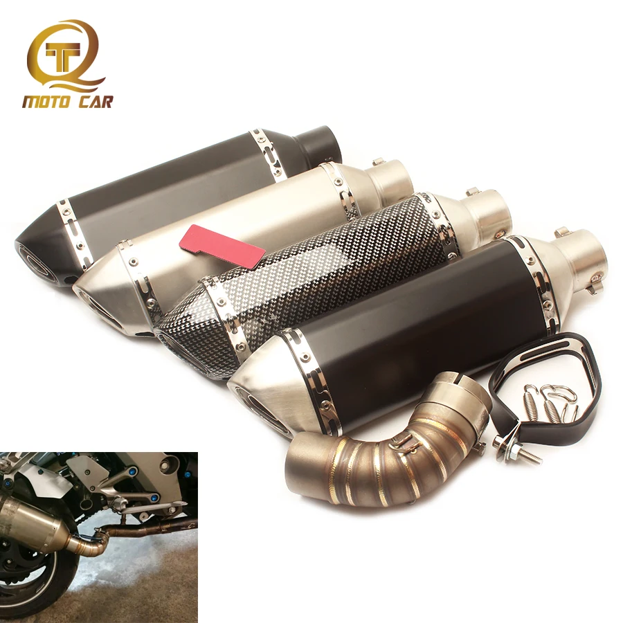 Motorcycle Full Exhaust System DB Killer Escape Muffler Slip-on Middle Tube Connect pipe for Honda CB1000R CB1000 R 2008-2016
Motorcycle Full Exhaust System DB Killer Escape Muffler Slip-on Middle Tube Connect pipe for Honda CB1000R CB1000 R 2008-2016