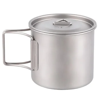 Outdoor Pure Titanium Cup Portable Drinking Cup Mini Coffee Cup 300ml Folding Metal Tea Cup With Lid Cup
Outdoor Pure Titanium Cup Portable Drinking Cup Mini Coffee Cup 300ml Folding Metal Tea Cup With Lid Cup