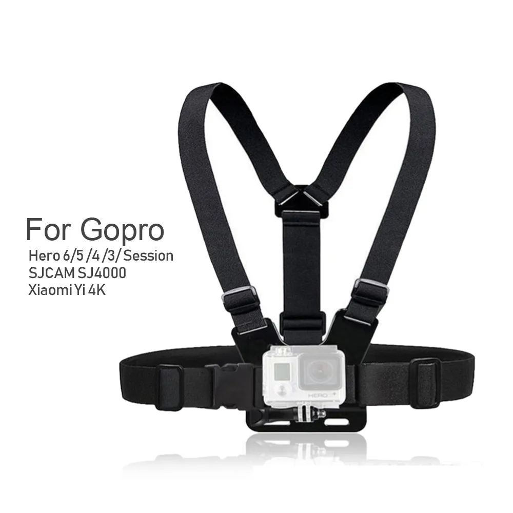 Hot Gopro Accessories Adjustable Chest Body Harness Belt Strap Mount For Gopro Hero 6 5 4 3 SJCAM XIAOMI YI accessories
Hot Gopro Accessories Adjustable Chest Body Harness Belt Strap Mount For Gopro Hero 6 5 4 3 SJCAM XIAOMI YI accessories