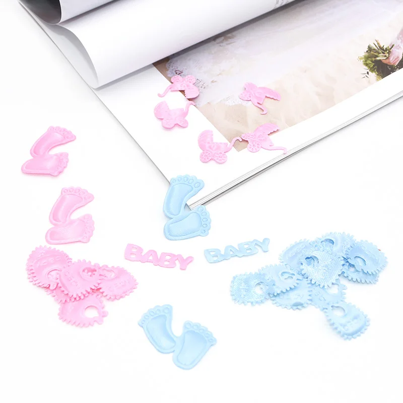 100pcs/pack Baby Shower Confetti Table Party Sprinkles Gender Reveal Birthday Footprint Baby Carriage Bib Kids Baby Party Decor
100pcs/pack Baby Shower Confetti Table Party Sprinkles Gender Reveal Birthday Footprint Baby Carriage Bib Kids Baby Party Decor