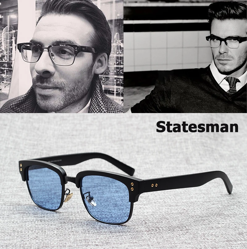 2016 New Fashion The Statesman Beckham Style Plain Glasses Vintage Brand Design Myopia Optical Eyewear Frame Oculos De Grau
2016 New Fashion The Statesman Beckham Style Plain Glasses Vintage Brand Design Myopia Optical Eyewear Frame Oculos De Grau