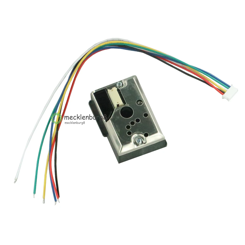 PM2.5 Dust Sensor Module GP2Y1010AU0F Compact Optical Dust Particle Smoke Sensor Sensor Module with Cable
PM2.5 Dust Sensor Module GP2Y1010AU0F Compact Optical Dust Particle Smoke Sensor Sensor Module with Cable