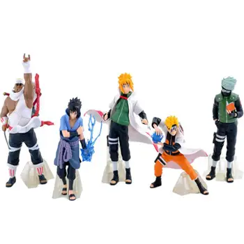 5pcs/set Anime Naruto PVC Action Figure Toys Kakashi Naruto Sasuke Yondaime Model Toy Doll Collection For Gifts
5pcs/set Anime Naruto PVC Action Figure Toys Kakashi Naruto Sasuke Yondaime Model Toy Doll Collection For Gifts