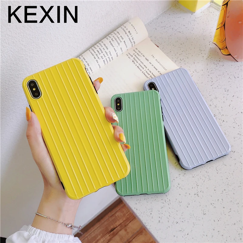 KEXIN Glossy Stripe Phone Case For Huawei P30 P20 Mate20 Pro Soft Phone Cover Geometric For Huawei Nava 2s/3/4 Anti-knock Hot
KEXIN Glossy Stripe Phone Case For Huawei P30 P20 Mate20 Pro Soft Phone Cover Geometric For Huawei Nava 2s/3/4 Anti-knock Hot