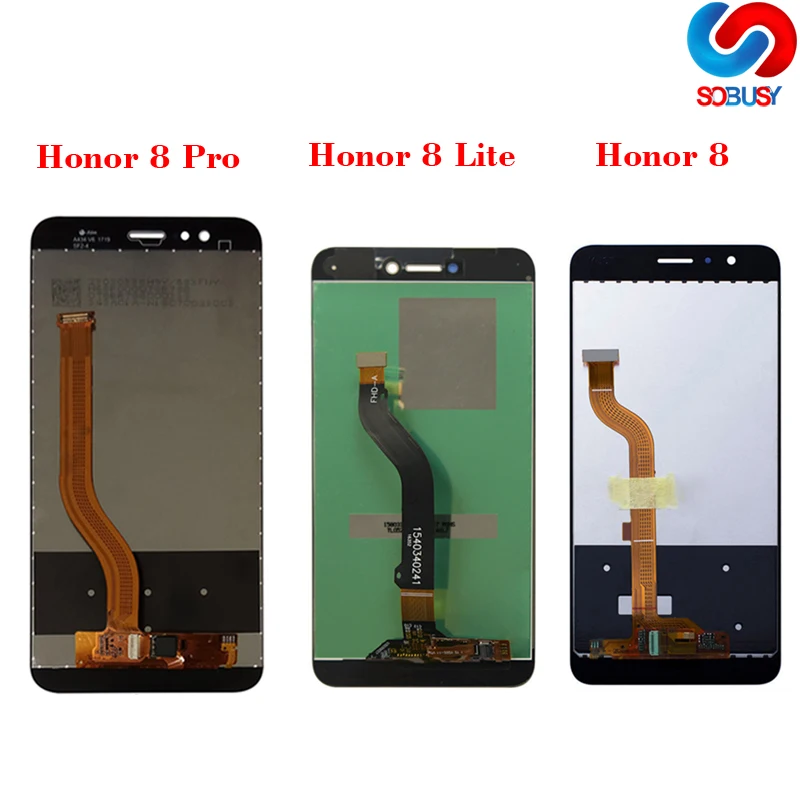 ЖК дисплей для Honor 8 Pro дигитайзер сенсорного экрана Huawei V9 с рамкой сменные детали