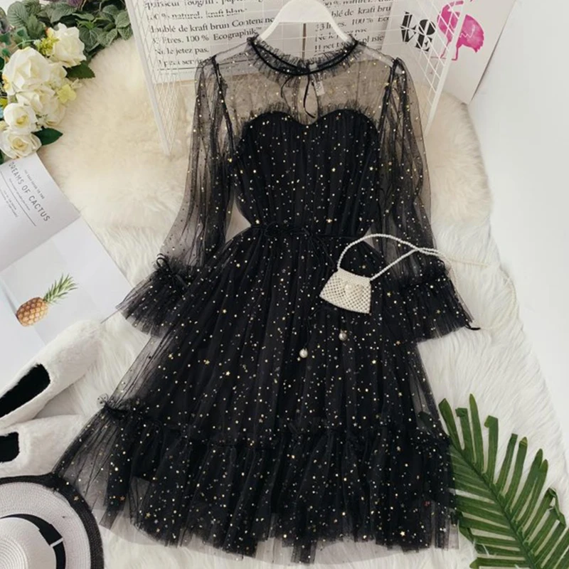 Sexy Sequin Dress Summer Women Sashes Voile Female Elegant O-Neck Mesh Dresses 2019 Summer Clothes For Women Dress z0656
Sexy Sequin Dress Summer Women Sashes Voile Female Elegant O-Neck Mesh Dresses 2019 Summer Clothes For Women Dress z0656