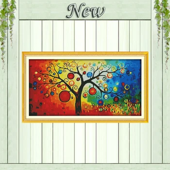 The Money Tree Scenery colorful patterns Counted print on canvas DMC 14CT 11CT DIY Cross Stitch Needlework kits Embroidery Sets
The Money Tree Scenery colorful patterns Counted print on canvas DMC 14CT 11CT DIY Cross Stitch Needlework kits Embroidery Sets