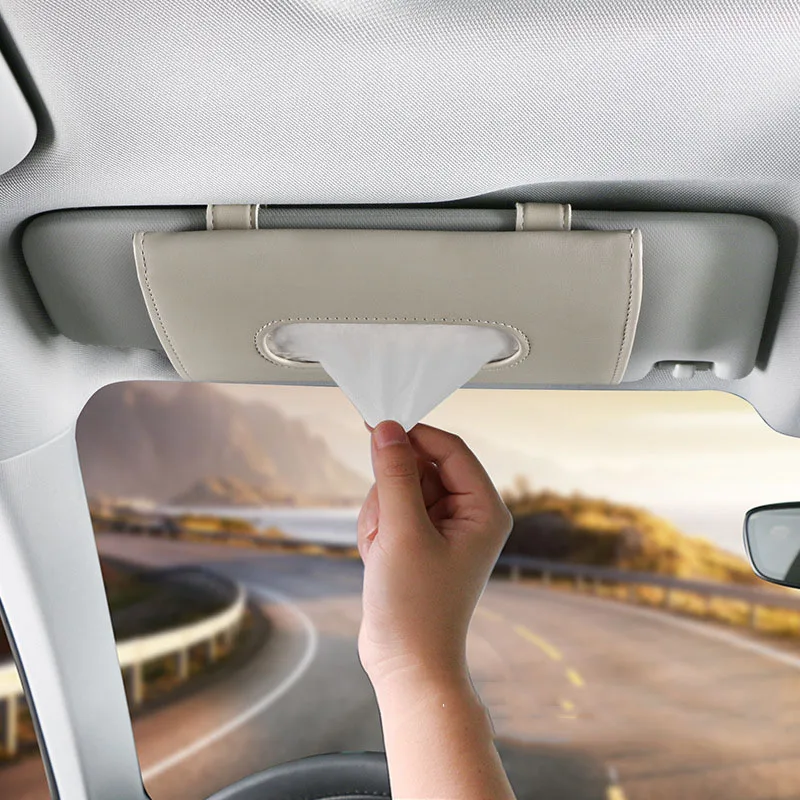 Car sun block Tissue bag Multi-functional leather Creative sunroof for vehicles Hanging seat Car tray
Car sun block Tissue bag Multi-functional leather Creative sunroof for vehicles Hanging seat Car tray