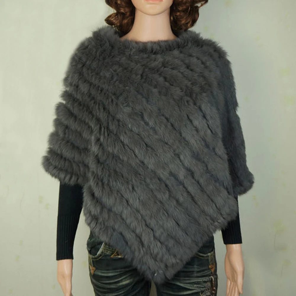 YCFUR Warm Winter Shawls Ponchos For Women Handmade Knit Real Rabbit Fur Poncho Women Scarves Shawls with Fur Collar
YCFUR Warm Winter Shawls Ponchos For Women Handmade Knit Real Rabbit Fur Poncho Women Scarves Shawls with Fur Collar