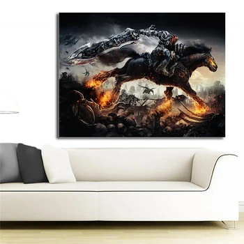 Darksiders Four Horsemen War Canvas Painting Print Bedroom Home Decor Modern Wall Art Oil Painting Poster Picture Framework HD
Darksiders Four Horsemen War Canvas Painting Print Bedroom Home Decor Modern Wall Art Oil Painting Poster Picture Framework HD