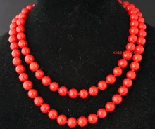Wonderful Lucky Jewelry AAA 8-9mm natural red coral necklace 33 inch wide Fine Factory direct
Wonderful Lucky Jewelry AAA 8-9mm natural red coral necklace 33 inch wide Fine Factory direct