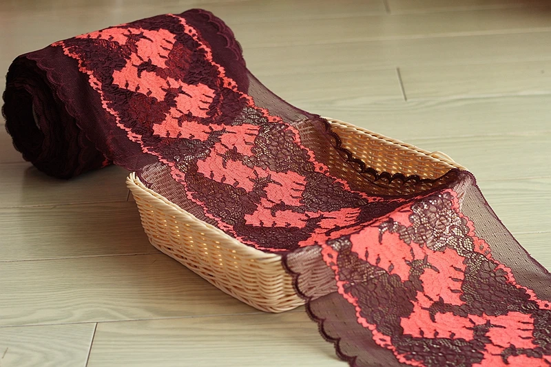 27cm wide 2 yds/lot, Handmade Hair Decoration Wide Elastic Stretch Lace Trim wedding dress skirt lace trim
27cm wide 2 yds/lot, Handmade Hair Decoration Wide Elastic Stretch Lace Trim wedding dress skirt lace trim