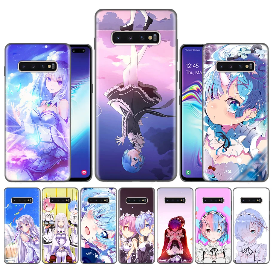 Capas Case Coque for Samsung Galaxy S10 S9 S8 Plus 5G A30 A50 A70 A40 A20 Note 8 9 10 Cover Carcass Anime Rem Re Zero emilia
Capas Case Coque for Samsung Galaxy S10 S9 S8 Plus 5G A30 A50 A70 A40 A20 Note 8 9 10 Cover Carcass Anime Rem Re Zero emilia