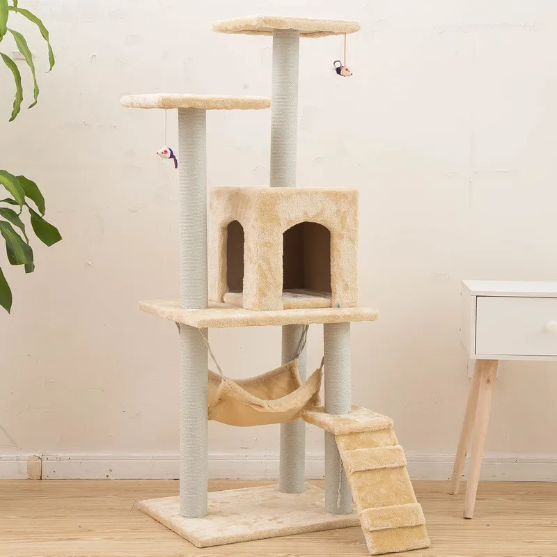 Cat Tree Scratchers Cats Scratching Climbing Furniture Jumping Toys With Ladder Animal Sleeping Play Organizer Accessories Case
Cat Tree Scratchers Cats Scratching Climbing Furniture Jumping Toys With Ladder Animal Sleeping Play Organizer Accessories Case