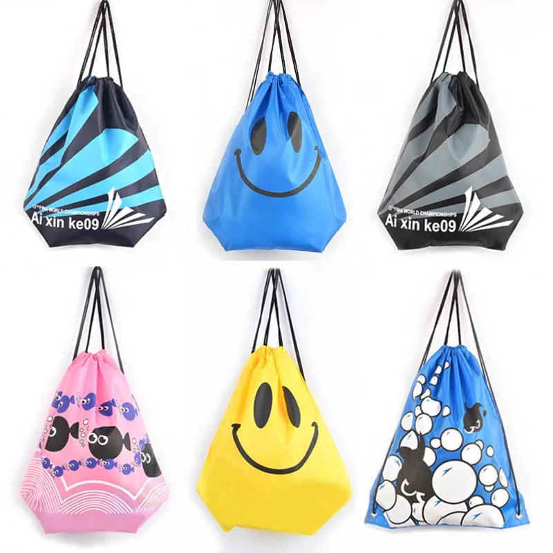 Drawstring Dust Backpacks Storage Pouch Gym Bags Outdoor Travel Sports Storage Shoe Bags Smile Priting Oxford Waterproof
Drawstring Dust Backpacks Storage Pouch Gym Bags Outdoor Travel Sports Storage Shoe Bags Smile Priting Oxford Waterproof