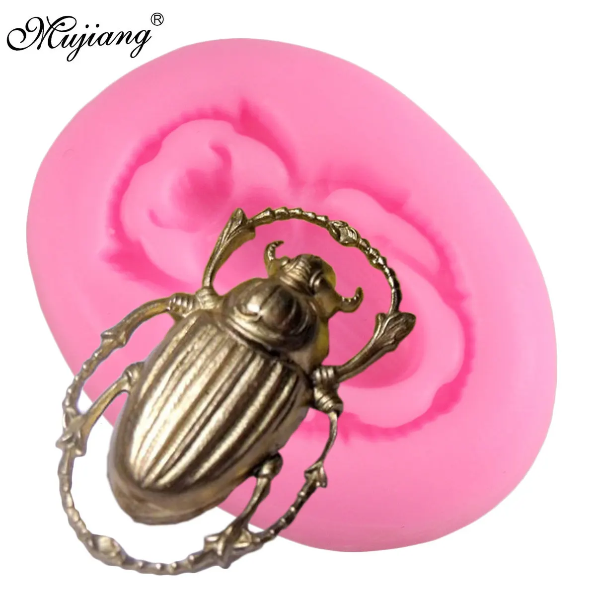 3D Scarab Beetle Cake Silicone Mold Insect Cake Decorating Tool Fondant Chocolate Candy Gumpaste Sugarcraft Cupcake Baking Molds
3D Scarab Beetle Cake Silicone Mold Insect Cake Decorating Tool Fondant Chocolate Candy Gumpaste Sugarcraft Cupcake Baking Molds