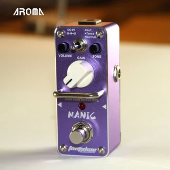 AROMA AMC-3 MANIC High Gain Distortion Pedal Mini Analogue Effects with True Bypass Design
AROMA AMC-3 MANIC High Gain Distortion Pedal Mini Analogue Effects with True Bypass Design