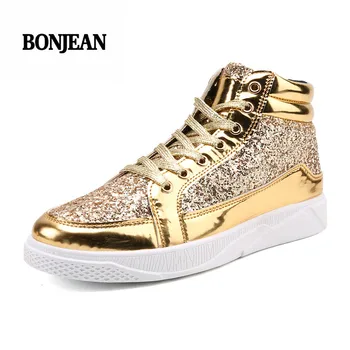 2020 Men Skateboarding Sneakers Shoes Outdoor Athletic Sport Shoes Men Bullock Plein Shiny Gold/Silver Gym Shoes Plus Size 45
2020 Men Skateboarding Sneakers Shoes Outdoor Athletic Sport Shoes Men Bullock Plein Shiny Gold/Silver Gym Shoes Plus Size 45