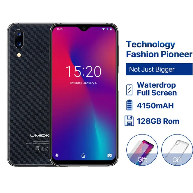 Global Version UMIDIGI One Max RAM 4GB ROM 128GB Android 8.1 Helio P23 Octa Core Mobile Phone 6.3''FHD NFC 4G 12.0MP Smartphone
Global Version UMIDIGI One Max RAM 4GB ROM 128GB Android 8.1 Helio P23 Octa Core Mobile Phone 6.3''FHD NFC 4G 12.0MP Smartphone
