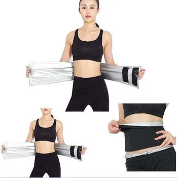 elenxs Fitness Sport Sweating Waist Band Gym Exercise Slimming Body Waist Wrap Belt 
elenxs Fitness Sport Sweating Waist Band Gym Exercise Slimming Body Waist Wrap Belt