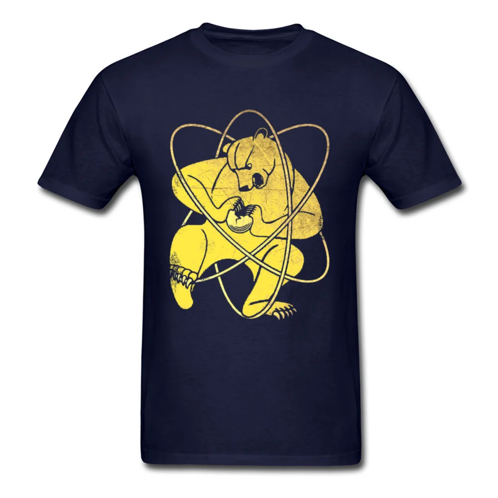 26CC053 All Cotton T-shirts for Men Short Sleeve Design Tees Fitted April FOOL DAY Crewneck T Shirt Design Free Shipping 26CC053 navy