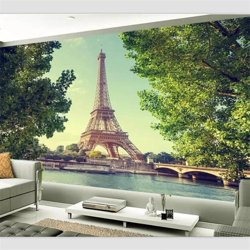 beibehang Wallpaper custom living room bedroom wallpaper mural European style Paris Tower HD background wall decoration
beibehang Wallpaper custom living room bedroom wallpaper mural European style Paris Tower HD background wall decoration