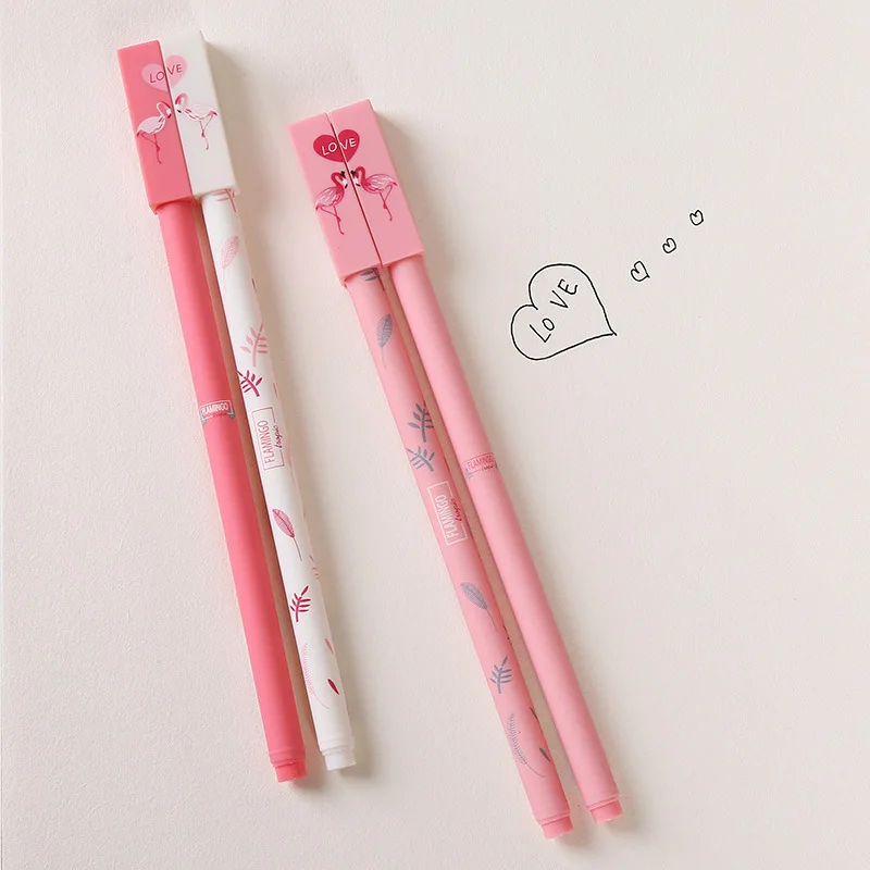 2 Pcs/pack Lover Flamingo Couple Friendly Forever Gel Pen Promotional Gift Stationery School & Office Supply
2 Pcs/pack Lover Flamingo Couple Friendly Forever Gel Pen Promotional Gift Stationery School & Office Supply