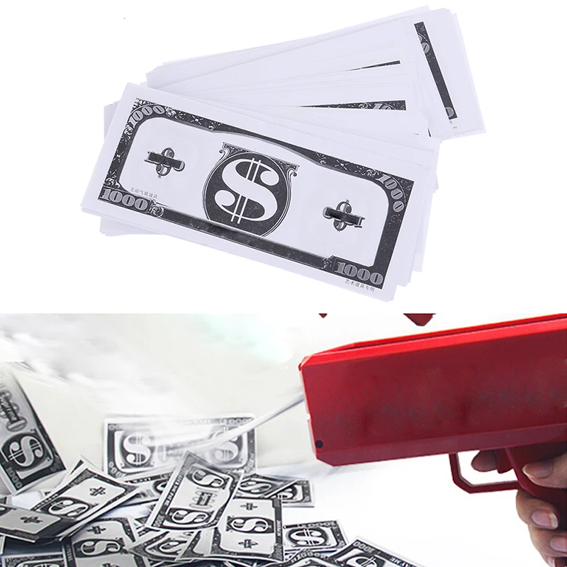 100 PCS USD Paper Dollars Money Party Wedding Decoration Funny Gadgets Magic Tricks Interesting Toys For Children Birthday Gift
100 PCS USD Paper Dollars Money Party Wedding Decoration Funny Gadgets Magic Tricks Interesting Toys For Children Birthday Gift