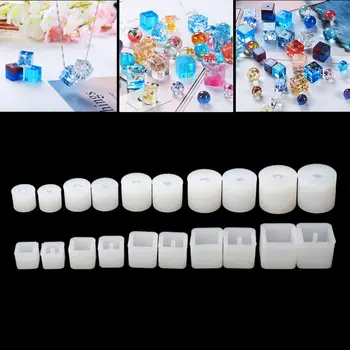 20Pcs Silicone DIY Round Square Beads DIY Mold Jewelry Making Resin Casting Mold
20Pcs Silicone DIY Round Square Beads DIY Mold Jewelry Making Resin Casting Mold