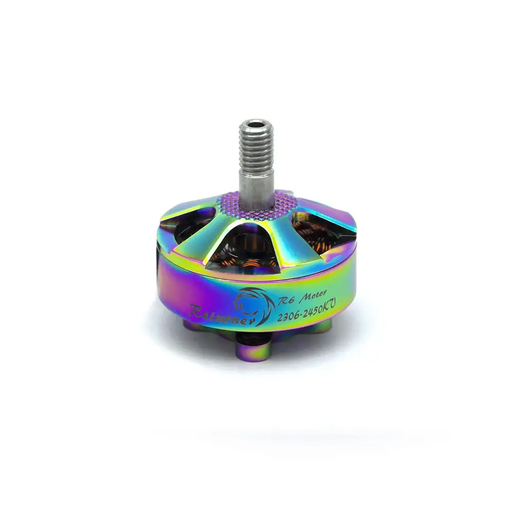 BrotherHobby Returner R6 2306 2450KV 4-5S Brushless Motor Colored Plating 16cm Wire for RC Drone
BrotherHobby Returner R6 2306 2450KV 4-5S Brushless Motor Colored Plating 16cm Wire for RC Drone