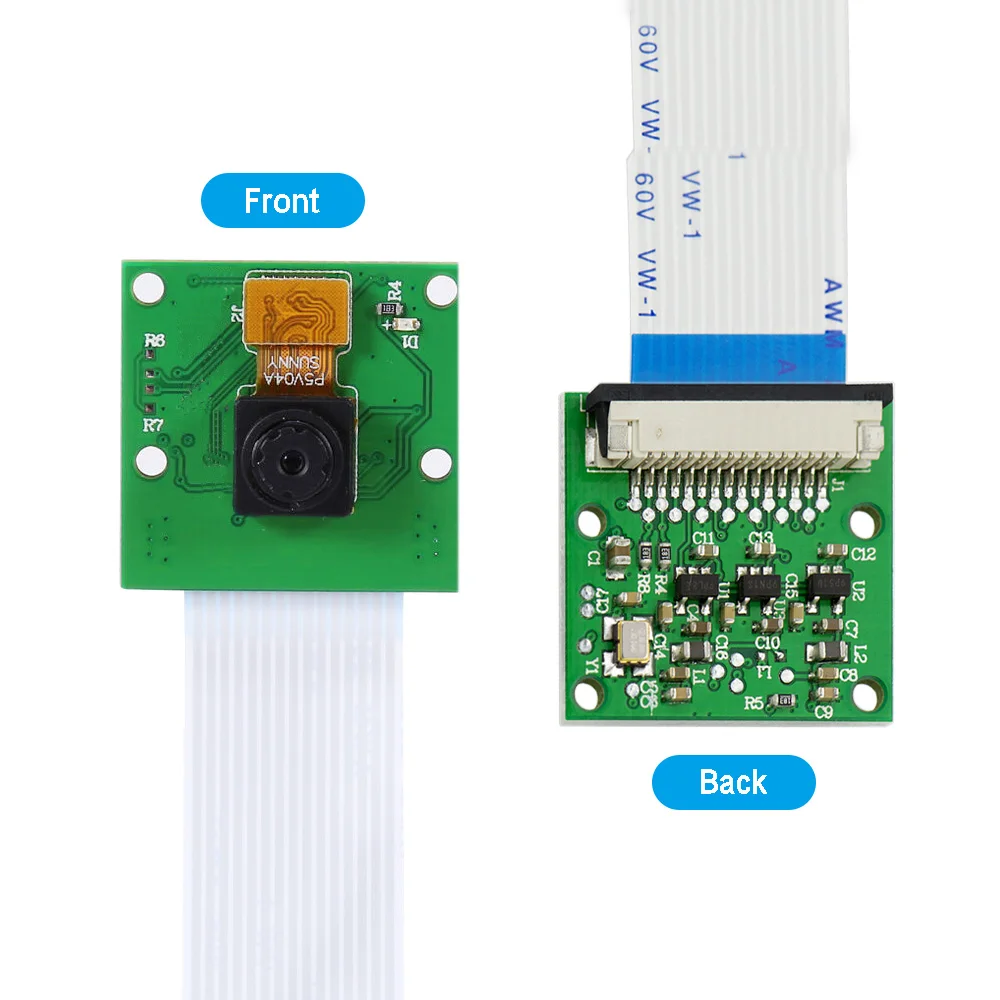 Keyestudio 5 Megapixels 1080p Mini Camera Video Module for Raspberry Pi Model A/B/B+, Pi 2 and Raspberry Pi 3
Keyestudio 5 Megapixels 1080p Mini Camera Video Module for Raspberry Pi Model A/B/B+, Pi 2 and Raspberry Pi 3