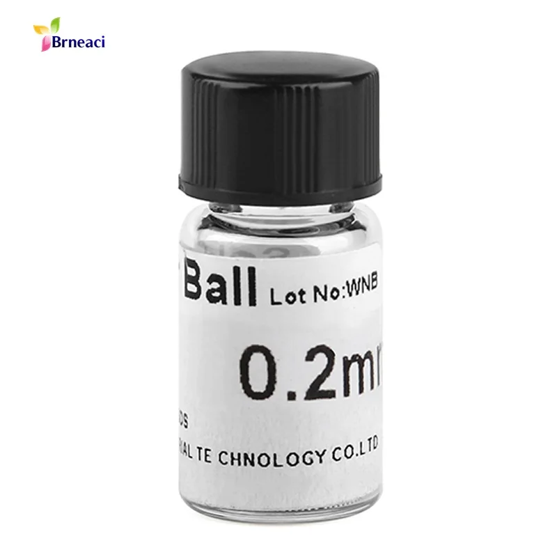 WNB Tin Beads Soldering Bead Lead Plant Tin Value Ball 10,000 Grains 0.2 0.3 0.4 0.5 0.6 0.76 BGA solder ball
WNB Tin Beads Soldering Bead Lead Plant Tin Value Ball 10,000 Grains 0.2 0.3 0.4 0.5 0.6 0.76 BGA solder ball