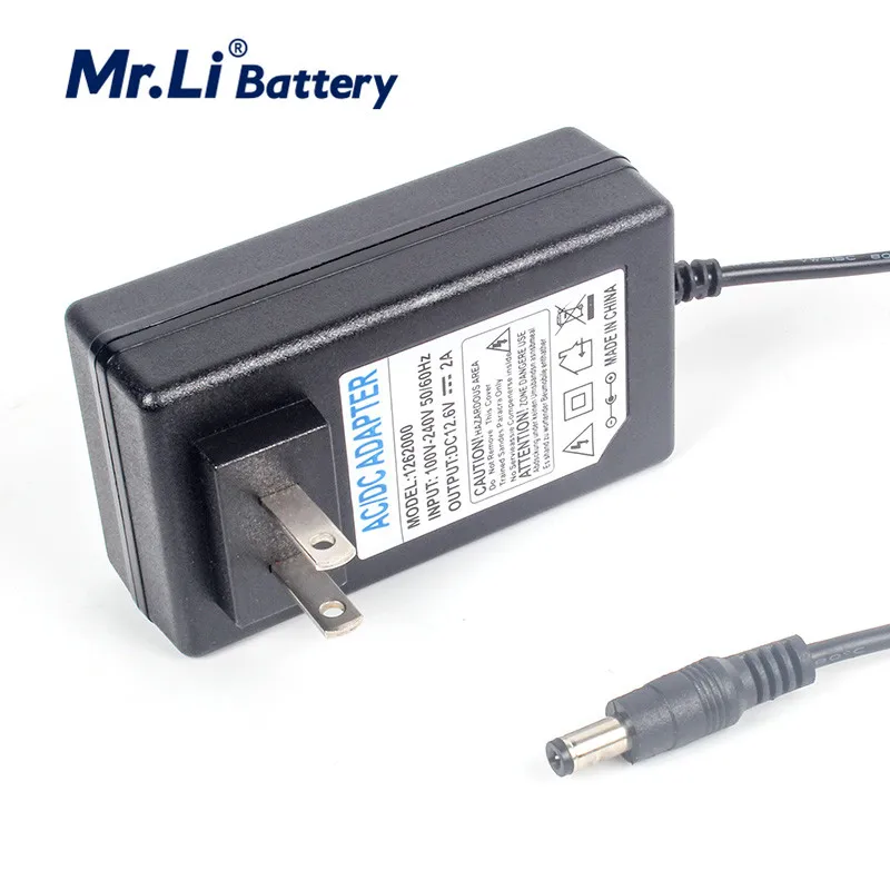 Mr.Li 12.6V 2A External Battery Pack Charger 18650 Portable Charger 110-220V EU/US Plug 12.6v Power Adaptor
Mr.Li 12.6V 2A External Battery Pack Charger 18650 Portable Charger 110-220V EU/US Plug 12.6v Power Adaptor