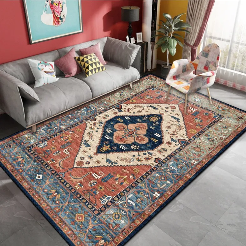 Persian Style Large Area Rug High Quality Abstract Flower Art Carpets For Living Room Bedroom Anti-Slip Floor Mat Kitchen Tapete
Persian Style Large Area Rug High Quality Abstract Flower Art Carpets For Living Room Bedroom Anti-Slip Floor Mat Kitchen Tapete