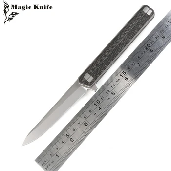 MAGIC QM Qwaiken Tatical Flipper folding knife Titanium handle M390 blade ball bearing camping outdoor gear survival EDC tools
MAGIC QM Qwaiken Tatical Flipper folding knife Titanium handle M390 blade ball bearing camping outdoor gear survival EDC tools