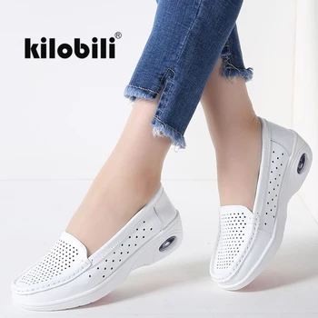 kilobili 2018 Summer Women Classic Casual Loafers shoes genuine Leather Slip on Moccasins Cut out flats Platform Loafers ladies
kilobili 2018 Summer Women Classic Casual Loafers shoes genuine Leather Slip on Moccasins Cut out flats Platform Loafers ladies