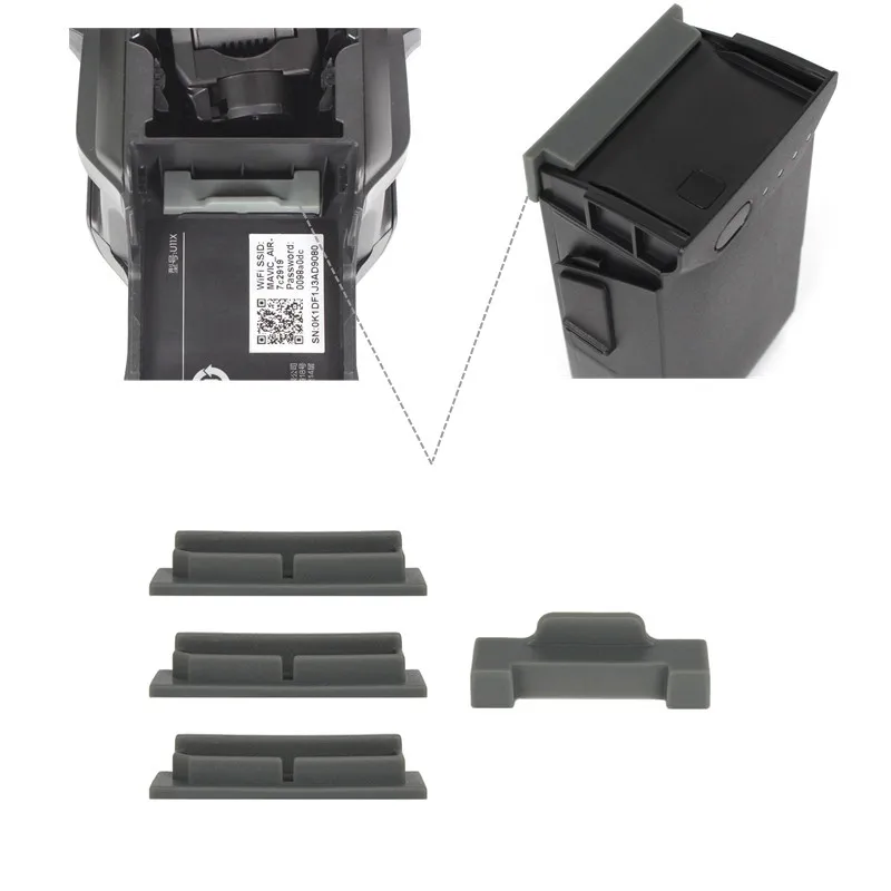 New Arrival 4pcs/set Drone Body & Battery Charging Port Protector Silicone Cover Dustproof Plug for DJI MAVIC AIR Drone
New Arrival 4pcs/set Drone Body & Battery Charging Port Protector Silicone Cover Dustproof Plug for DJI MAVIC AIR Drone